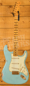 Fender Custom Shop Limited '62 Strat Relic Maple Board Faded/Aged Daphne Blue