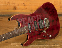 Tom Anderson Hollow Drop Top | Cajun Red w/Binding *Left-Handed*