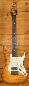 Tom Anderson Hollow Drop Top Classic | Honey Burst w/Binding