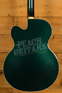 Gretsch Synchromatic Nashville Hollow Body Single-Cut with Bigsby - Ebony - Cadillac Green