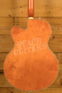 Gretsch Synchromatic Nashville Hollow Body Single-Cut with Bigsby - Ebony - 50's Orange Stain