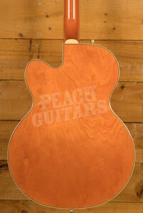 Gretsch Synchromatic Nashville Hollow Body Single-Cut with Bigsby - Ebony - 50's Orange Stain