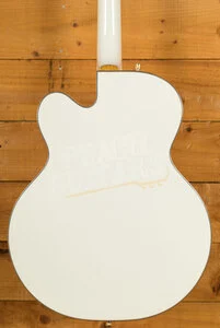 Gretsch Synchromatic Falcon Hollow Body Single-Cut with Bigsby - Ebony - Snowcrest White