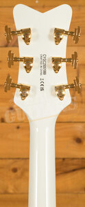 Gretsch Synchromatic Falcon Hollow Body Single-Cut with Bigsby - Ebony - Snowcrest White