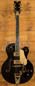 Gretsch Synchromatic Falcon Hollow Body Single-Cut with Bigsby - Ebony - Black