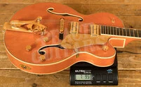 Gretsch Synchromatic Nashville Hollow Body Single-Cut with Bigsby - Ebony - 50's Orange Stain
