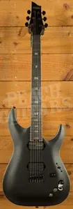 Schecter C-1 HT S SLS Elite Evil Twin - Ebony - Satin Black - Hardtail