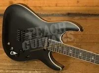 Schecter C-1 HT S SLS Elite Evil Twin - Ebony - Satin Black - Hardtail