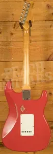 Fender Custom Shop 59 Strat Left-Handed - Relic Fiesta Red
