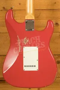 Fender Custom Shop 59 Strat Left-Handed - Relic Fiesta Red