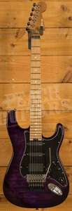 Charvel Marco Sfogli So-Cal Style 1 HSS FR CM - Caramelized Maple - Transparent Purple Burst
