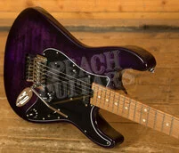 Charvel Marco Sfogli So-Cal Style 1 HSS FR CM - Caramelized Maple - Transparent Purple Burst