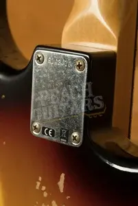 Fender Custom Shop 59 Strat Left-Handed - Relic 3-Tone Sunburst