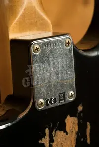 Fender Custom Shop 59 Strat - Heavy Relic Black