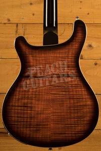 PRS SE Hollowbody II Piezo - Orange Tiger Smokeburst