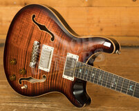 PRS SE Hollowbody II Piezo - Orange Tiger Smokeburst