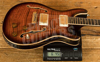 PRS SE Hollowbody II Piezo - Orange Tiger Smokeburst