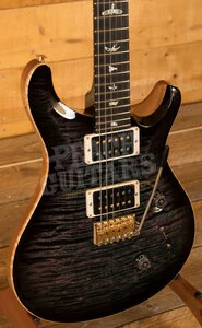 PRS Custom 24 Flame Maple Neck 10 Top Pattern Thin Ebony Custom Colour