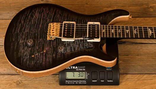PRS Custom 24 Flame Maple Neck 10 Top Pattern Thin Ebony Custom Colour