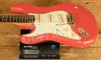 Fender Custom Shop 59 Strat Left-Handed - Relic Fiesta Red