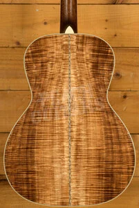 Bourgeois Custom NAMM 2025 Figured Koa LDBO-12 - Natural