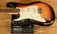 Fender Custom Shop 59 Strat Left-Handed - Relic 3-Tone Sunburst