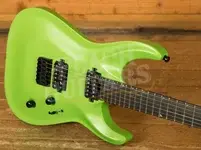 Jackson Pro Plus Series Soloist SLA2 HT - Ebony - Toxic Apple