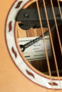 Ibanez MRC10 Marcin Patrzalek Electro-Acoustic - Macassar Ebony - Natural High Gloss