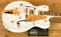 Gretsch G5422TG Electromatic Classic Hollow Body Double-Cut Snowcrest White