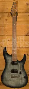 Ibanez AZ24S1F AZ Series Standard - Jatoba - Transparent Black Sunburst
