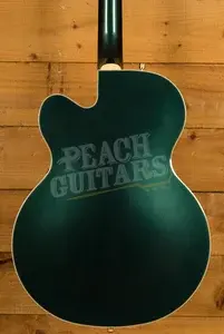 Gretsch Synchromatic Nashville Hollow Body Single-Cut with Bigsby - Ebony - Cadillac Green