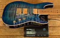 Tom Anderson Li'L Angel | Ultraviolet Blue Burst w/Binding
