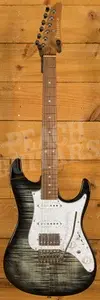 Ibanez AZ22S1F AZ Series Standard - Jatoba - Transparent Black Sunburst