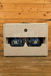 Divided By 13 2x12 Open Back Electric Guitar Amplifier Cabinet - Celestion G12B - Tan Fawn Tolex