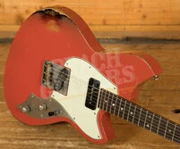 Novo Custom Series Serus T | Fiesta Red over '64 3-Tone Burst