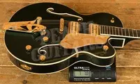 Gretsch Synchromatic Nashville Hollow Body Single-Cut with Bigsby - Ebony - Cadillac Green