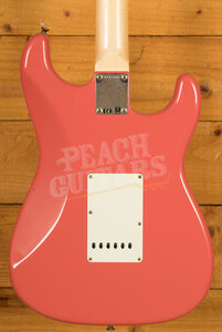 Fender Custom Shop '61 Strat Journeyman Relic Faded Fiesta Red Left Handed