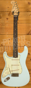 Fender Custom Shop '61 Strat Journeyman Relic Sonic Blue Left Handed 