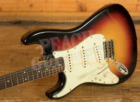 Fender Custom Shop 61 Strat Left-Handed - Journeyman Relic 3-Tone Sunburst