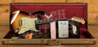 Fender Custom Shop 61 Strat - Relic 3-Tone Sunburst