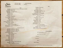 Suhr Scott Henderson Signature Series Classic Fiesta Orange SSS