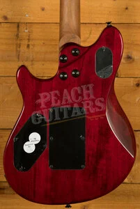 EVH Wolfgang WG Standard M - Baked Maple - Wine Red
