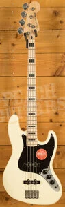 Squier Affinity Series Active Jazz Bass Maple Olympic White