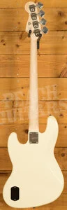 Squier Affinity Series Active Jazz Bass Maple Olympic White