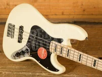 Squier Affinity Series Active Jazz Bass Maple Olympic White