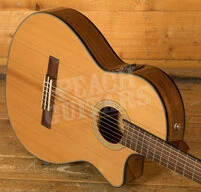 Fender CN-140SCE Nylon Thinline w/Hard Case - Natural