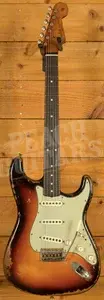 Fender Custom Shop Masterbuilt Dale Wilson 61 Strat - Heavy Relic 3-Tone Sunburst