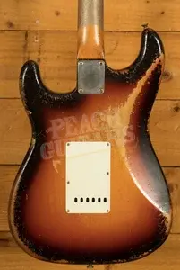 Fender Custom Shop Masterbuilt Dale Wilson 61 Strat - Heavy Relic 3-Tone Sunburst