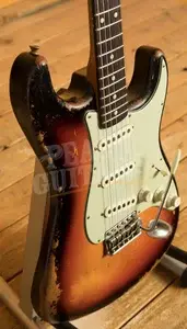 Fender Custom Shop Masterbuilt Dale Wilson 61 Strat - Heavy Relic 3-Tone Sunburst