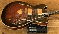 Ibanez AS Artcore Expressionist | AS93QMSP - Dark Brown Sunburst
